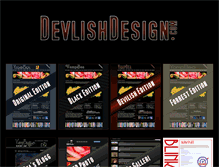 Tablet Screenshot of devlishdesign.com